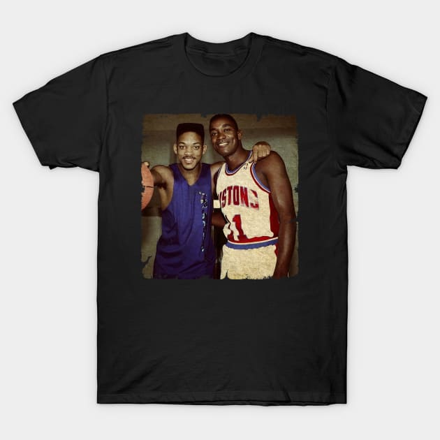 Fresh Prince of Bel Air - Playing Basketball T-Shirt by Wendyshopart